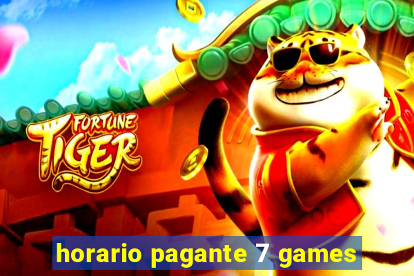 horario pagante 7 games